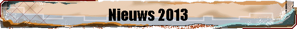 Nieuws 2013